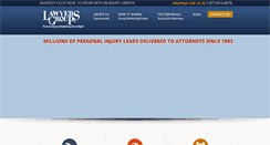 Desktop Screenshot of lawyersgroupmarketing.com